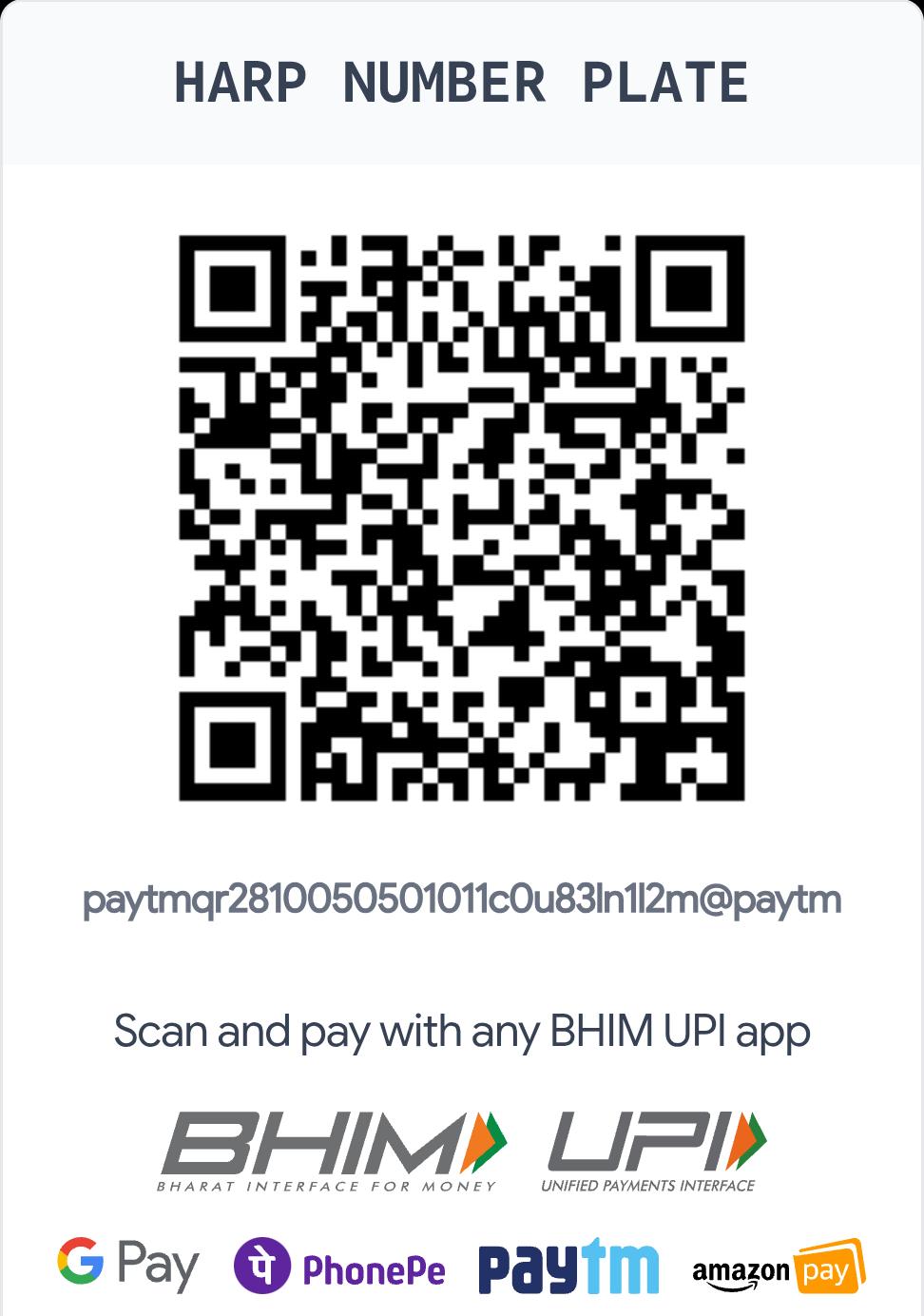 Payment QR Code Mapping